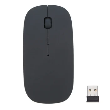 2.4 G USB 1600 DPI Optična Brezžična Računalniška Miška Ultra Slim Mišk Za Prenosni RAČUNALNIK Namizni Miške, Tipkovnice Dodatki Miške 7468