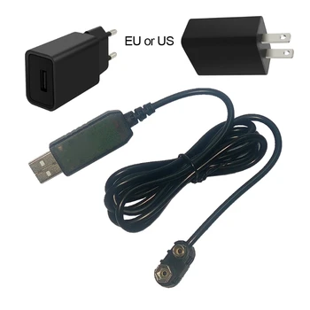 6F22 9V Baterijo Eliminator Zamenjati 9-Voltni Bateriji z USB Wall Napajalni Adapter za Elektronske Igrače, Radio Debelo