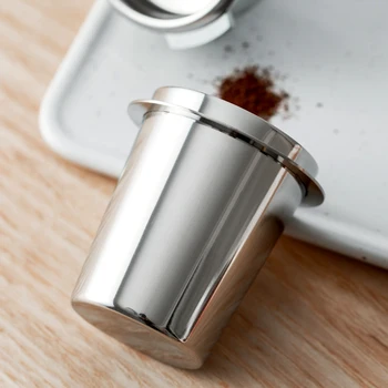 304 nerjaveče jeklo mini kave nahod vrč v prahu napajalni espresso stroj mlinček coffeemaker pomočnik