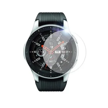 2 x Kaljeno Steklo Jasno, Zaščitna folija Zaščito Za Samsung Galaxy Watch 42MM 46MM Smartwatch Zaslon Patron Pokrov 78286