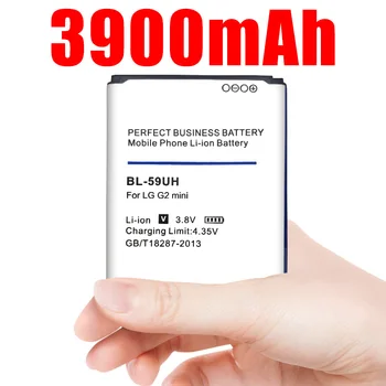 3900mAh BL-59UH BL59UH Baterija za LG G2 mini D620 D620R D620K D618 D315 F70 D410 L65 D285 78982