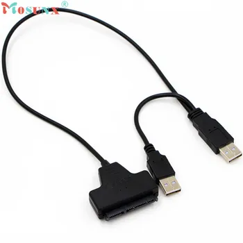 USB 2.0, SATA 7+22Pin USB 2.0 Adapter Kabel Za 2.5 HDD Prenosni Trdi Disk Visoke Kakovosti Vroče Prodajo Dodatki 7915