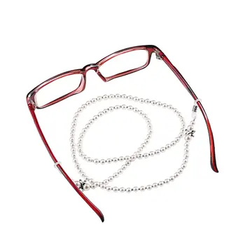 Ročno Akril Imitacije Pearl Eyewears Verige Zanke Stekla Beaded Eyeglass Kabel, Nosilec Traku Vrv Obravnavi Očala Verige 79250