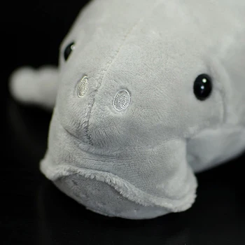 Srčkan Dugong dugon Mehko Polnjene Plišastih Igrač Manatee Lutka Simulacije Ljubki Veren Dudongidae Ocean Živali Model Otroci Darilo 36 CM