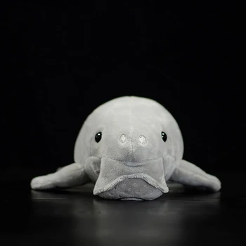 Srčkan Dugong dugon Mehko Polnjene Plišastih Igrač Manatee Lutka Simulacije Ljubki Veren Dudongidae Ocean Živali Model Otroci Darilo 36 CM