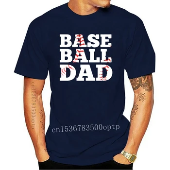 Nove Moške, za Moške Baseballer Oče Graphic Majica s kratkimi rokavi