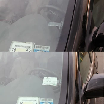 1 Par 3M Nalepke vetrobranskega stekla Mini Praktično Jasno Dovoljenja Imetnika Avto vetrobranskega stekla Parkiranje Prenosni Posnetek Decals