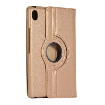 360-Stopinjski Vrtečih Usnjena torbica za Novo izdajo Huawei MediaPad M6 8.4 2019 Kritje za Huawei M6 za 8,4-palčni tablični primeru+film+pen