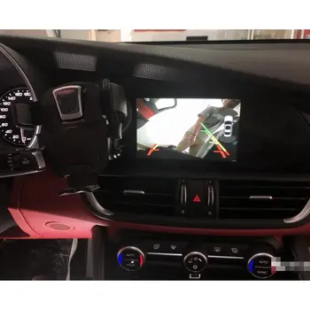 Avto DVR Zadaj Spredaj Pogled Kamere 360 Povratne Slike Dekoder Za Alfa Romeo Giulia 2016-2020 HD Origianl Zaslon Video Nadgradnjo 80056