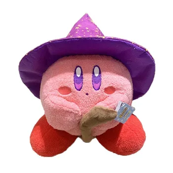 33 cm Kirby Plišastih Igrač Roza Kirby Srčkan Kirbys Cosplay Čarovnik Igra Lik Mehko Polnjene Blazino Igrača Darilo za Otroke 8017