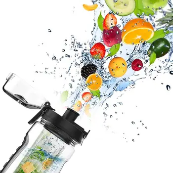 32oz 900 ml BPA Free Sadje Infuser Sok Shaker Fitnes Športna Limone Steklenico Vode Tour pohodništvo Prenosni Plezalni Tabor Šport Steklenice