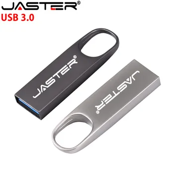 JASTER USB 3.0 kovinski USB Flash Diski 32GB 64GB 8GB 16GB 4GB USB Ključek Kovinski Pen Drive Pravi Zmogljivosti (Nad 1 kos Prosta logotip) 8059