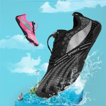 2021 Novih Moških, Ki So Aqua Čevlji Quick Dry Plaži Čevlji Ženske Dihanje Superge Bos Proti Toku Vode, Obutev, Plavanje, Pohodništvo, Šport