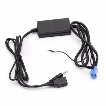 Avto MP3 Avdio Vmesnik Adapter CD Changer AUX SD, USB Podatkovni Kabel, Mini 8P