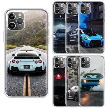 Super Športni Avtomobil GT Primeru Za Iphone 11 Pro Max Telefon X XR XS MAX Za Iphone 5S 5 6 6S 7 8 Plus 12 Pro Mehko Kritje SE 2020 Coque