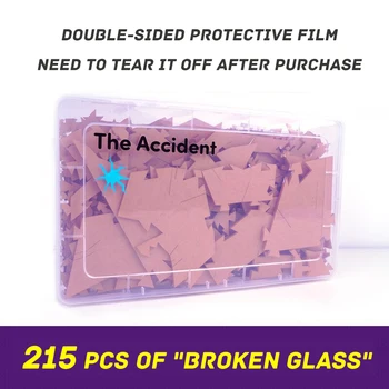 Akrilna Crystal Sestavljanke Broken Glass Jigsaw Nesreči Puzzls Interaktivne Igre Stres Razbremenilna Darilo Za Otroke, Odrasle 817