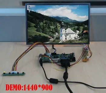 Yqwsyxl Nadzorni Odbor Spremlja Komplet za B150XG02 B150XG02 V. 4 V4 HDMI + DVI + VGA LCD LED zaslon Krmilnik Odbor Voznik 82306