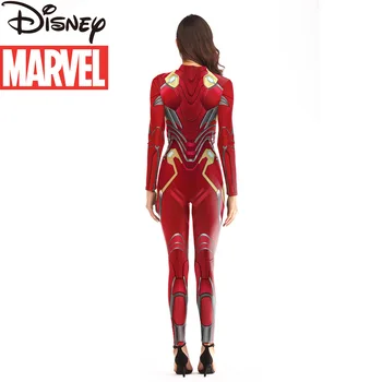 Marvel je Avengers Iron Man novo nano vojne oblačila fazi bo ustrezala tiskanje ženski dolgo sleeved nogavice obleko kostume, cosplay 82397
