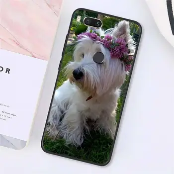 Westie Terier Pes, Psiček živali Primeru Telefon Za Xiaomi Redmi opomba 7 8 9 t max3 s 10 pro lite funda lupini pokrov