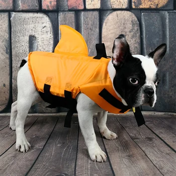 Pasje Življenje Telovnik Poletje Morskega Psa Pet Rešilni Jopič Oblačila Za Pse, Pse Kopalke Hišne Ljubljenčke, Plavanje Obleko
