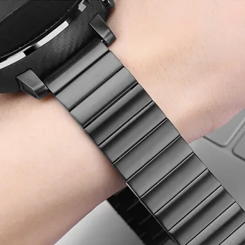 Za Xiaomi MI Watch & Mi Gledati Barva Nerjavečega Jekla, Trak za Hitro Sprostitev, Watchband Kovinski Manšeta Zapestnica 22 mm Watch Band