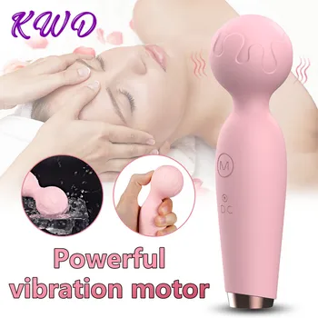Čarobno Palico, Vibrator za Ženske USB Charge Big AV Palico Ženski G Spot Massager Klitoris Analni Stimulator za Odrasle Sex Igrače za Ženske