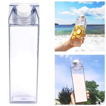 Drinkware Shaker Šport Kvadratnih Mleko, Steklenico Vode Plastičnih Vode Jug Steklenice Šport Kvadratnih Prenosni Sok Vrč Mleko, Steklenico Vode