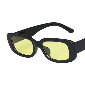 JIFANPAUL 2021 majhnega pravokotne sončna Očala Žensk Retro blagovne znamke oblikovalec kvadratnih sončna očala sončna očala UV400 sončna očala ženske