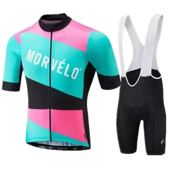 2019 novo Pro Team Morvelo Kolesarski Dres Določa MTB Kolo Kolo Dihanje hlače Oblačila Ropa Ciclismo Bicicleta Maillot Obleko 8490