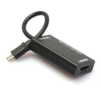 Micro USB Za HDMI TV-Out, HDTV adapter MHL Kabel Za Telefon Ali Tablični računalnik Za Prenosni RAČUNALNIK Projektor TV Padec Ladijskega prometa na Debelo