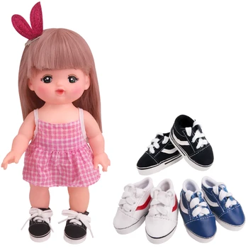 14.5-palčni Dekleta lutka modi 3 barve športni čevlji PU Ameriški novo rojen čevelj Otroške igrače fit 16-inch Dekleta in Milo lutke x40