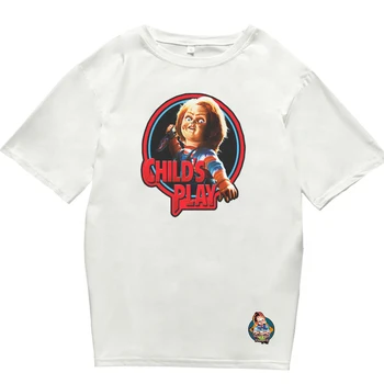 2021 T-shirt nov horror film Chucky 3D tiskanje T shirt Kul men vse-tekmo, T-majice Ženske priložnostne ulične klovn Tshirts Vrh
