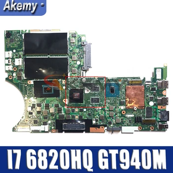 Akemy BT463 NM-A611 Za Lenovo Thinkpad T460P Zvezek matična plošča PROCESOR I7 6820HQ GPU GT940M FRU 01YR836 01YR838 01YR841 01YR843