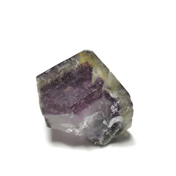 11g B4-2 Naravni Gradient Vijolično Okno Fluorite Arsenopyrite Mineralnih Kristalov Vzorcu Doma Dekoracijo Iz Notranjo Mongolijo