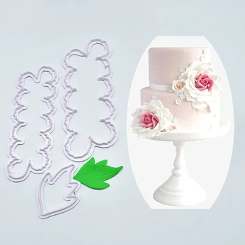 3D Rose Cvet Latica Oblikovan Nož za Kavo Elegantno Torto Plesni Fondat Torta Dekoraterstvo Plesni Sladkorja Plovilo, Kalup DIY orodja