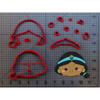 Pravljice Fondat Igrača Torta Dekoraterstvo Paste Sladkorja Ročno Izdelani Obrti Aladdin Jasmina modelček Hrana Razred 3D Tiskanih