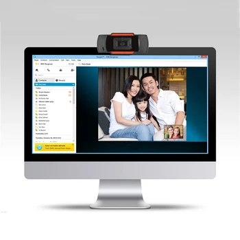 Vrtljiv 720p 480p 1080p Računalnik, Webcam, Spletna kamera z USB, Video Snemanje, Mikrofon, Živo Omrežja, Nove
