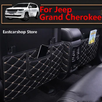 Za Jeep Grand Cherokee WK2 2020 2019 Avto zadnjem Sedežu Anti-Kick Pad Sedeža Nazaj Armrest Varstvo Mat 2018 2017 2011-2016