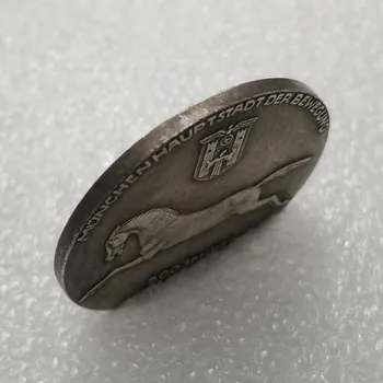 Starinsko Obrti 1436 1936 nemški pobakrena srebro dolar srebro krog tujih kovancev