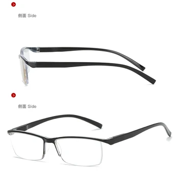 Mlada Moda Moda Pol-rim Obrvi Tr90 Ultra Lahka elastična Moški Ženske Obravnavi Očala +0.75 +1.25 +1.5 +1.75 ZA +4 8895