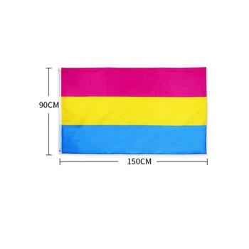 LGBT Mavrica 6 Barvah Zastave Ponos LGBT Zastavo Lezbijke, Geji, Parada Zastav Bunting Mavrica Mir Zastav, Transparentov Doma Dekor