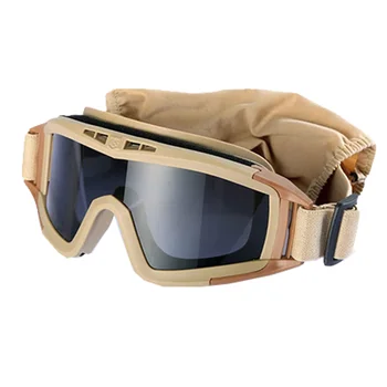 Taktično Očala Vojaško Streljanje Sunglasse Motocikel Vojske Airsoft Paintball Dustproof Vetru Odporen In Odporen Na Udarce
