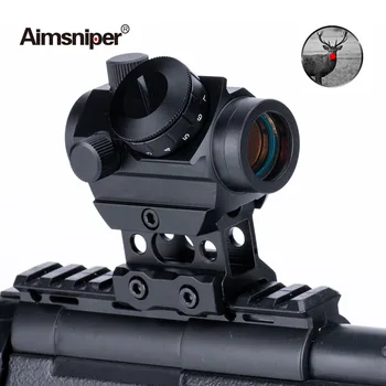 1x25 Lov RDS-25 Red Dot Sight Optični Holografski Pogled Mikro Reflex Puška Železa Področje 4MOA Za Airsoft Pištolo Puško Dodatki