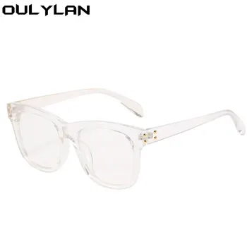 Oulylan Žensk Trendovska sončna Očala Kvadratnih sončna Očala Moških Luxury Letnik Gradient Odtenki Očala Ženske Klasična Očala UV400
