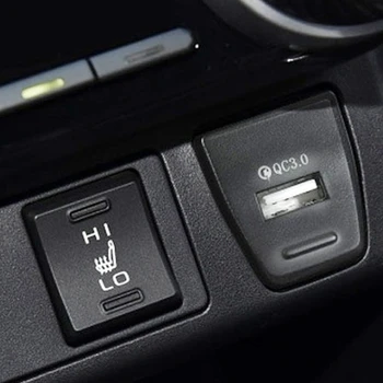 Centralni Nadzorni Položaj QC3.0 Avto Polnilec Lossless Nadgradnja Telefona Polnilnik za Toyota RAV4 AURIS 2020 5. Xa50