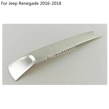Za Jeep Renegade 2016 2017 2018 2019 2020 Avto Trim iz Nerjavečega Jekla Sredini Konzole, Škatle za Rokavice Nadzorni Plošči Plošča Ročaj 1pcs