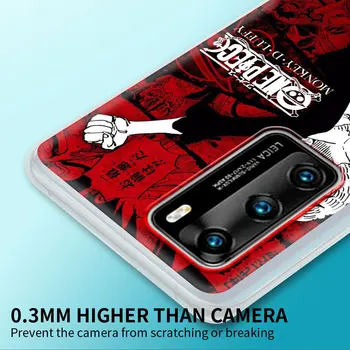 Shockproof Primeru Telefon Za Huawei P30 P40 Lite P20 P30 Pro P Smart Z 2019 Vroče Anime Enem Kosu Mehko Kritje Coque Funda Mat Odbijača