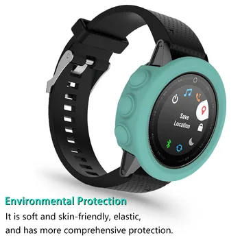Garmin Fenix 5 5S 5X Watch Primeru, Mehki Silikonski Zaščitni Rokav Proti Trčenju Odbijača Zaščitne Lupine Kritje Za Garmin 5 5S 5X