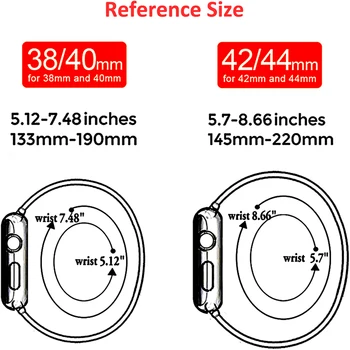 Najlon Šport WatchBand za Apple Gledati Serije 5 5/4/3 Mehko, Lahki Dihanje Trak Manšeta 38 mm 42mm 40 mm 44 watchbands 9122