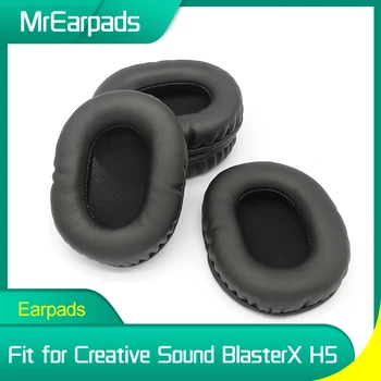 MrEarpads Earpads Za Creative Sound BlasterX H5 Slušalke Glavo Rpalcement Blazinic Earcushions Deli